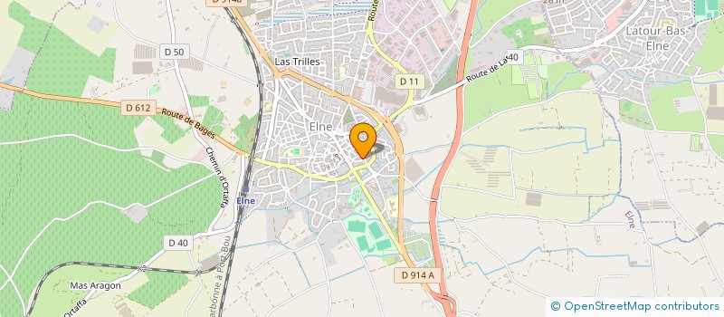 localisation de l'entreprise MADAME YAELLE SOULE  ELNE