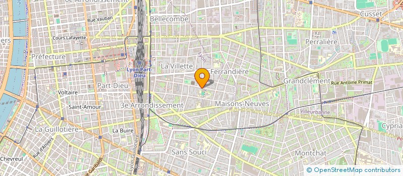 localisation de l'entreprise MADAME YAELLE WAKNINE  LYON