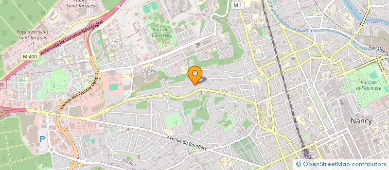 localisation de l'entreprise MADAME YAH KOUAME  NANCY