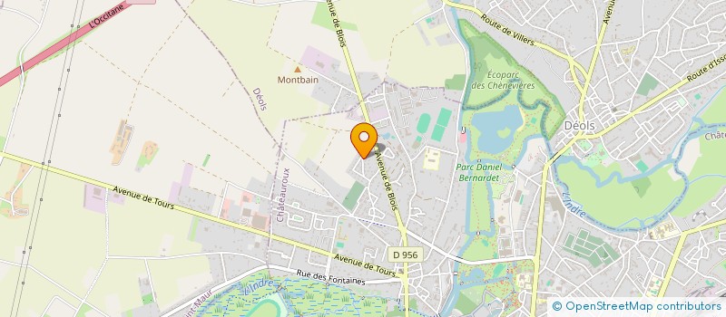 localisation de l'entreprise MADAME YAHIAOUIA MENGOUCHI à CHATEAUROUX