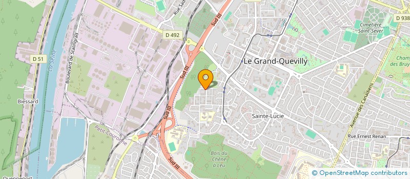 localisation de l'entreprise MADAME YAISEMINA ITMID à LE GRAND-QUEVILLY