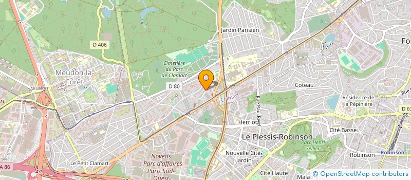 localisation de l'entreprise MADAME YAKARE CISSE à CLAMART