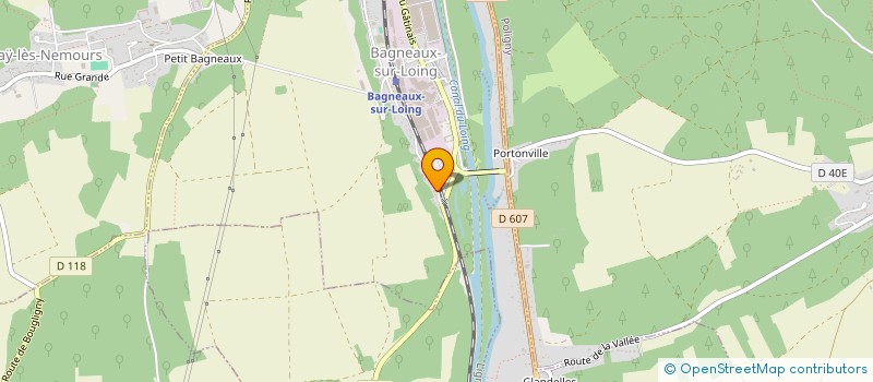 localisation de l'entreprise MADAME YAKOUT BELKHADEM  BAGNEAUX-SUR-LOING