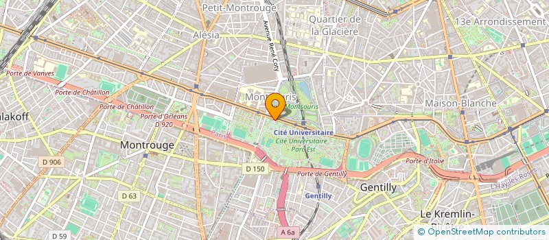 localisation de l'entreprise MADAME YAKUN ZHENG  PARIS