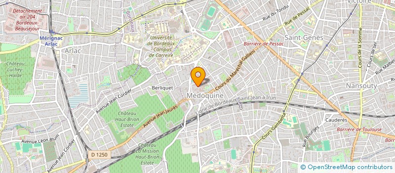 localisation de l'entreprise MADAME YAMANE ALKATLABI  BORDEAUX