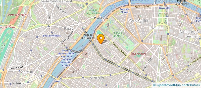 localisation de l'entreprise MADAME YAMILA LEDU  PARIS