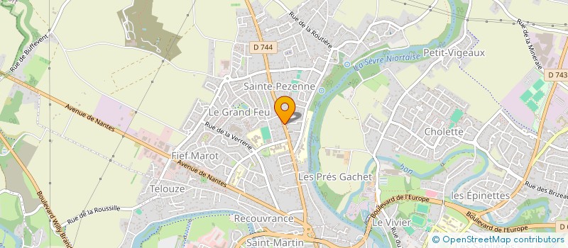 localisation de l'entreprise MADAME YAMILA LOPEZ à NIORT