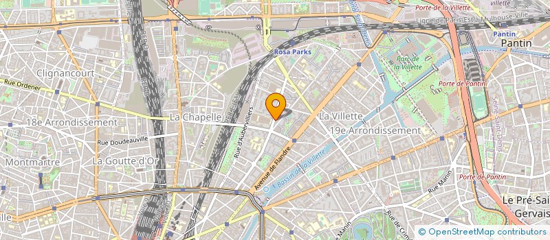 localisation de l'entreprise MADAME YAMILE RAMIREZ CORTES  PARIS