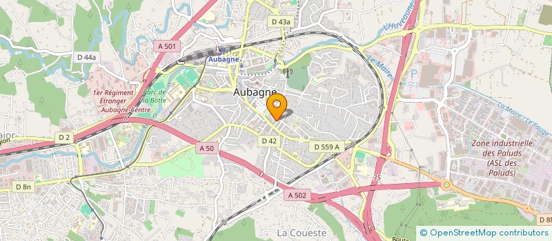 localisation de l'entreprise MADAME YAMINA ABDESSELAM BEN KADDOUR à AUBAGNE