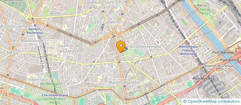 localisation de l'entreprise MADAME YAMINA ACHOUR  PARIS