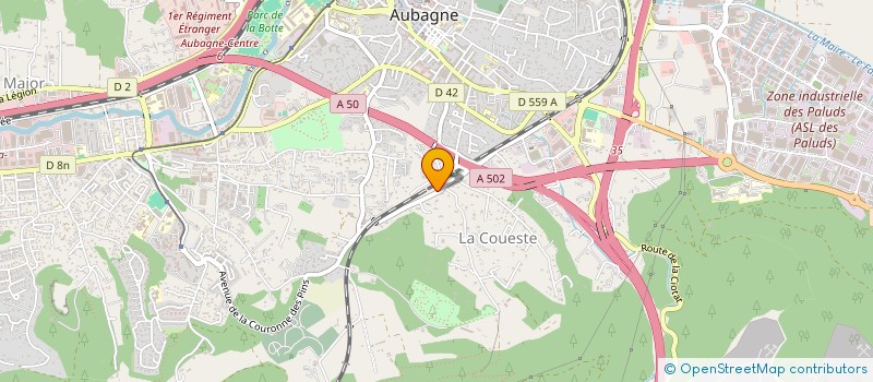 localisation de l'entreprise MADAME YAMINA AMEDAH à AUBAGNE