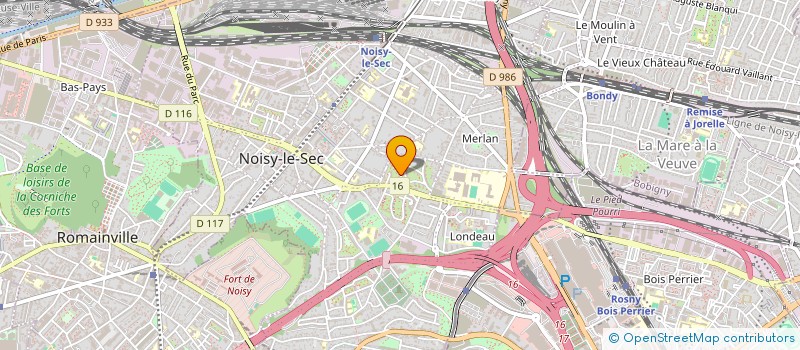 localisation de l'entreprise MADAME YAMINA AMGHOUZE  NOISY-LE-SEC