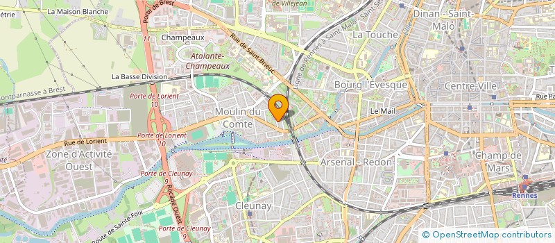 localisation de l'entreprise MADAME YAMINA BARHOUMI à RENNES