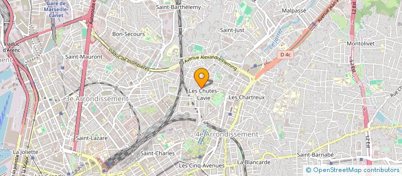 localisation de l'entreprise MADAME YAMINA BAROUDI à MARSEILLE