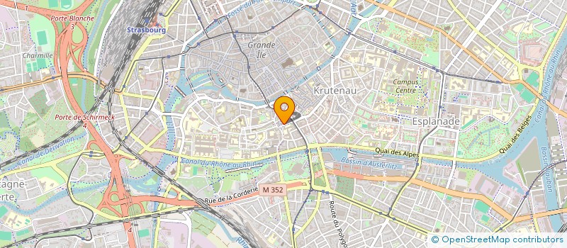 localisation de l'entreprise MADAME YAMINA BEN CHOHRA à STRASBOURG