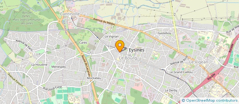 localisation de l'entreprise MADAME YAMINA BENDIDA à EYSINES