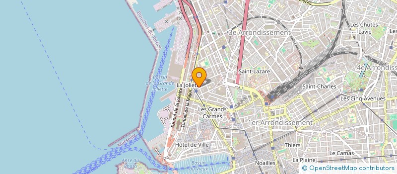 localisation de l'entreprise MADAME YAMINA BENKRIFA à MARSEILLE