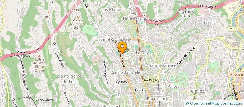 localisation de l'entreprise MADAME YAMINA BENYELLOUL à NICE
