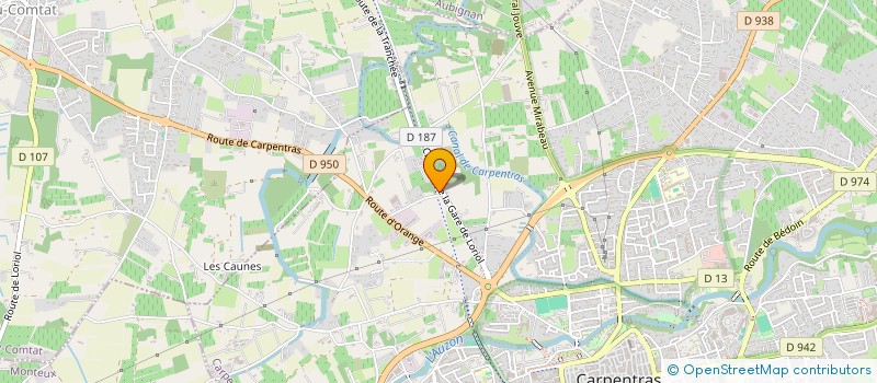 localisation de l'entreprise MADAME YAMINA BLADEL  CARPENTRAS