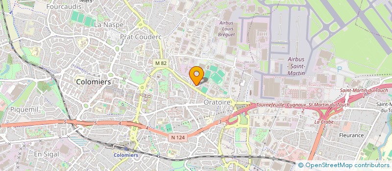 localisation de l'entreprise MADAME YAMINA BOUALEM à COLOMIERS