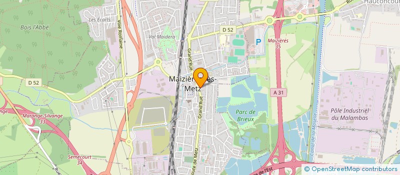 localisation de l'entreprise MADAME YAMINA BOUDJEMA  MAIZIERES-LES-METZ