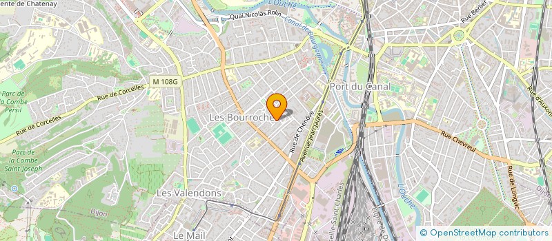 localisation de l'entreprise MADAME YAMINA BOUDJERDA à DIJON