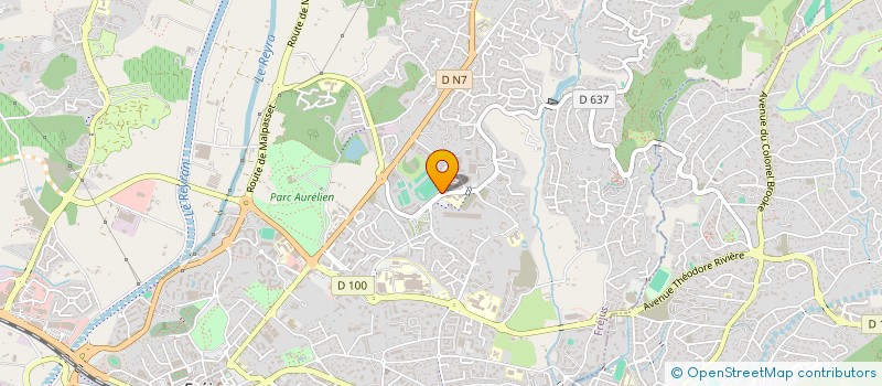 localisation de l'entreprise MADAME YAMINA BOULKOUT à FREJUS