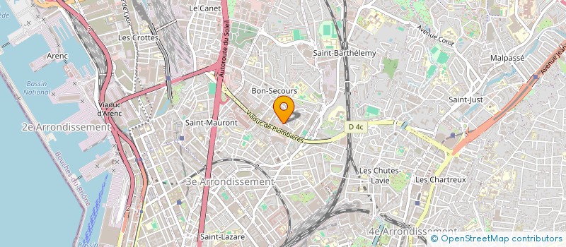 localisation de l'entreprise MADAME YAMINA BRUARDEL à MARSEILLE 14EME