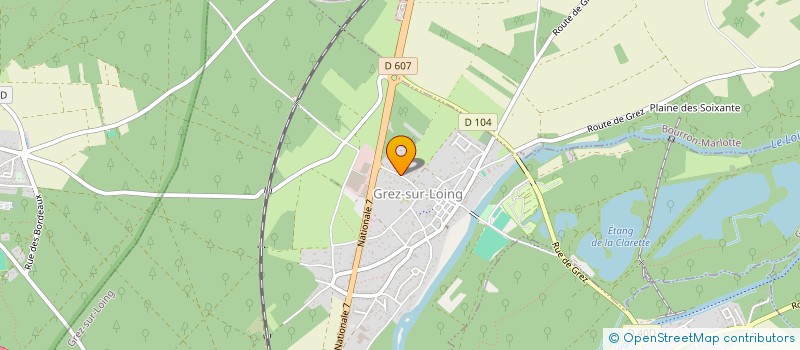 localisation de l'entreprise MADAME YAMINA CHERIFI  GREZ-SUR-LOING