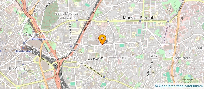 localisation de l'entreprise MADAME YAMINA CHILAH  MONS-EN-BARUL