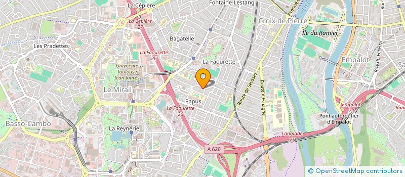 localisation de l'entreprise MADAME YAMINA EL YADRI  TOULOUSE