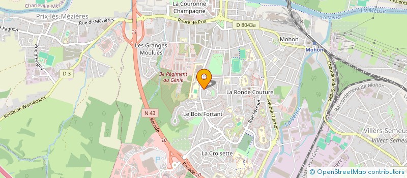localisation de l'entreprise MADAME YAMINA FATEMI à CHARLEVILLE-MEZIERES