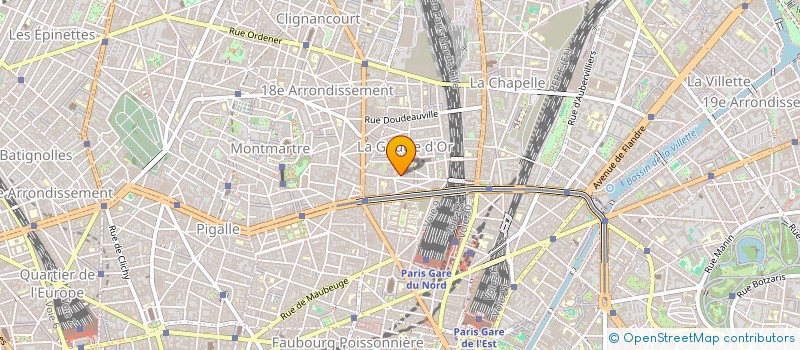 localisation de l'entreprise MADAME YAMINA GHRICI à PARIS