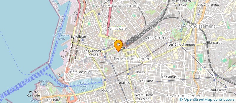 localisation de l'entreprise MADAME YAMINA GUERFA à MARSEILLE