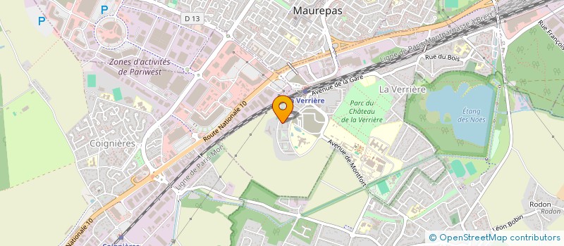 localisation de l'entreprise MADAME YAMINA HABBANI  LA VERRIERE