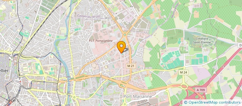 localisation de l'entreprise MADAME YAMINA HABIB HADEF à MONTPELLIER