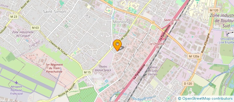 localisation de l'entreprise MADAME YAMINA HAMIDI à TOULOUSE
