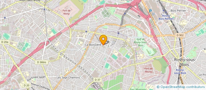localisation de l'entreprise MADAME YAMINA HAMMANI à MONTREUIL
