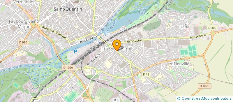 localisation de l'entreprise MADAME YAMINA HEDIR à SAINT-QUENTIN