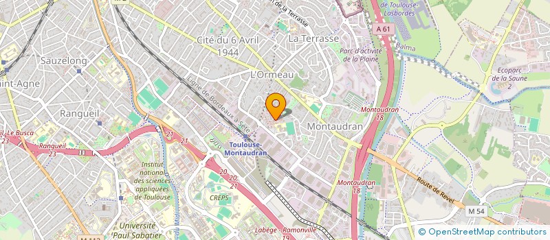 localisation de l'entreprise MADAME YAMINA HENNI à TOULOUSE