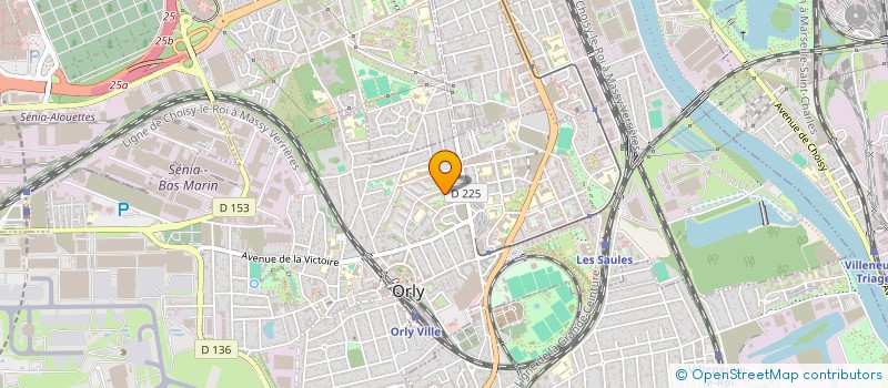 localisation de l'entreprise MADAME YAMINA KERBOUCHE  ORLY