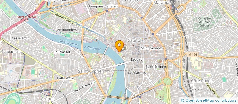 localisation de l'entreprise MADAME YAMINA KHALDOUN  TOULOUSE