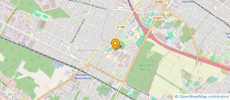 localisation de l'entreprise MADAME YAMINA KHALID  TAVERNY