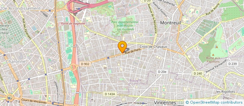 localisation de l'entreprise MADAME YAMINA LAKHDARI à MONTREUIL
