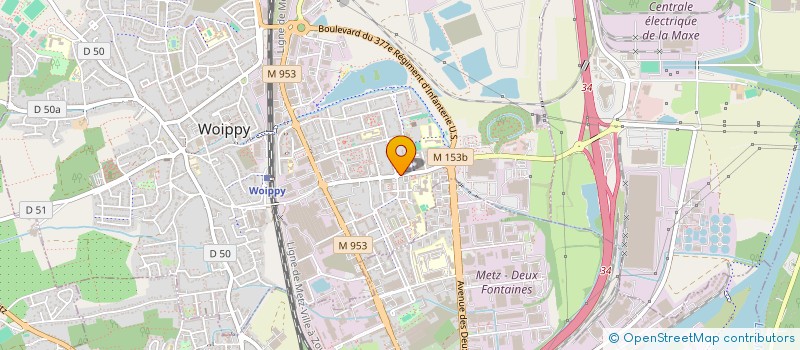 localisation de l'entreprise MADAME YAMINA MEBAREK  WOIPPY