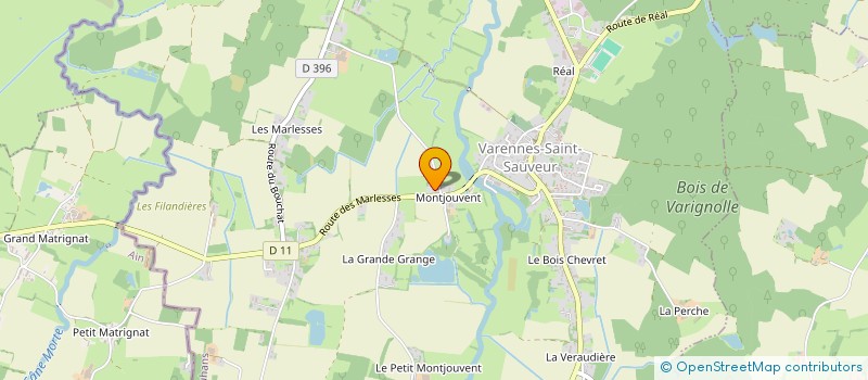 localisation de l'entreprise MADAME YAMINA METHENI à VARENNES-SAINT-SAUVEUR