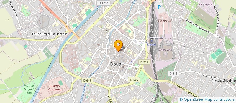 localisation de l'entreprise MADAME YAMINA NEZAOUR à DOUAI