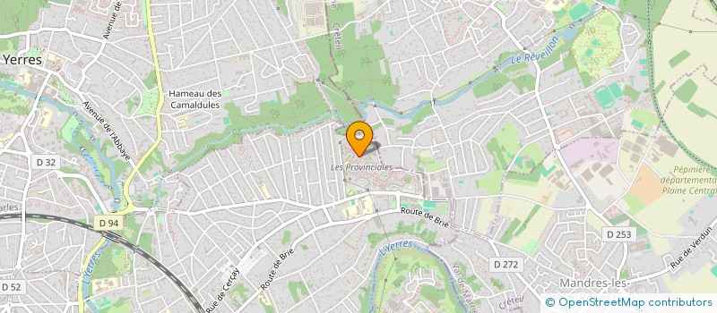 localisation de l'entreprise MADAME YAMINA OSMALI  BRUNOY