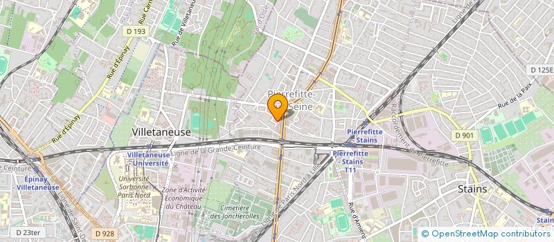 localisation de l'entreprise MADAME YAMINA RACHDI à PIERREFITTE-SUR-SEINE