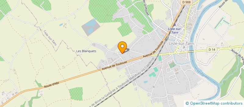 localisation de l'entreprise MADAME YAMINA RAMDANI à LISLE-SUR-TARN